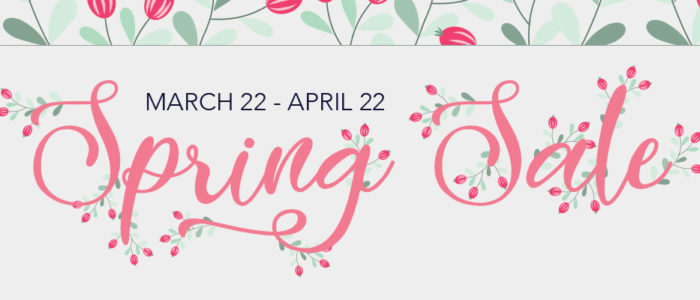 Spring Sale 2018