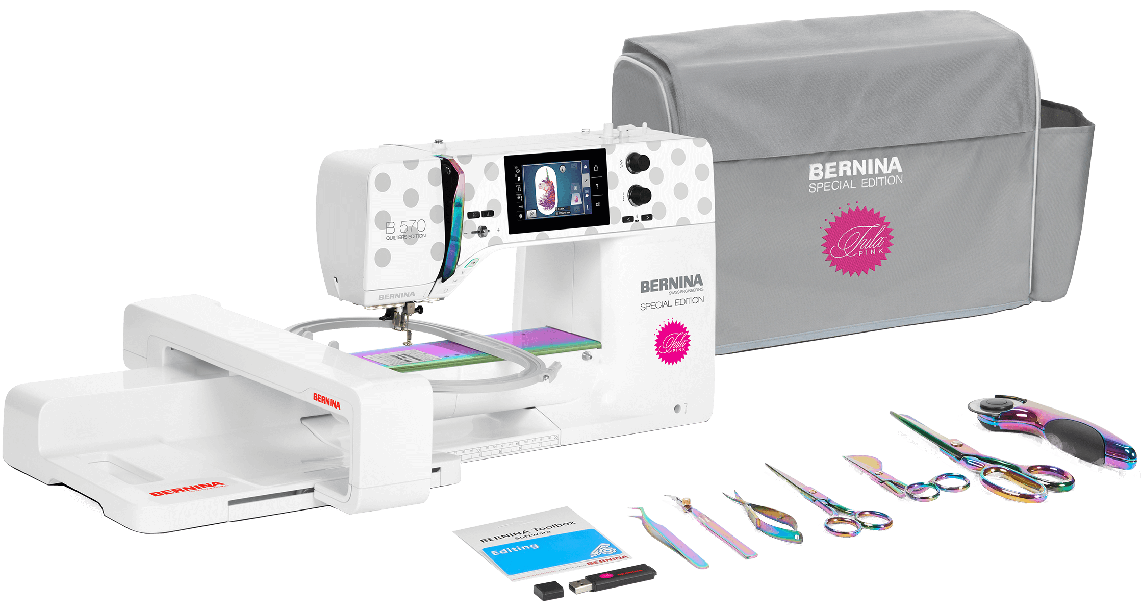 Meet the New BERNINA Tula Pink Special Edition Machines - WeAllSew